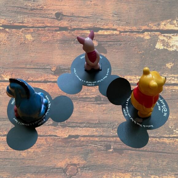 The Disney Store Bone China Winnie the Pooh and Friends 3 Figurines - Picture 5 of 6